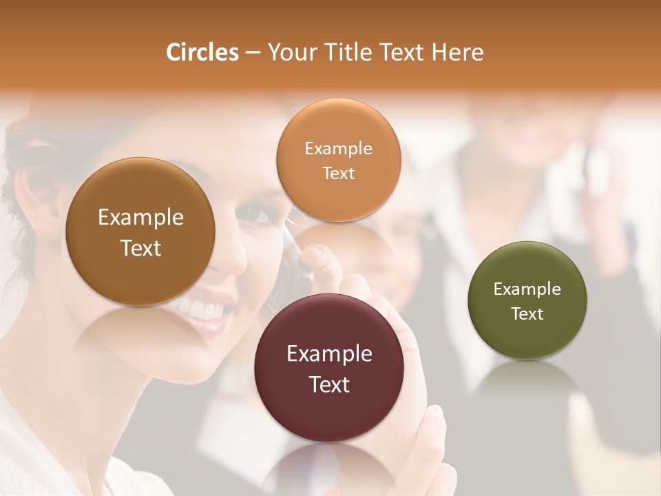 Businesspeople Professional Friend PowerPoint Template