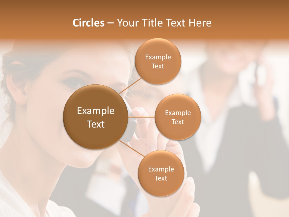 Businesspeople Professional Friend PowerPoint Template