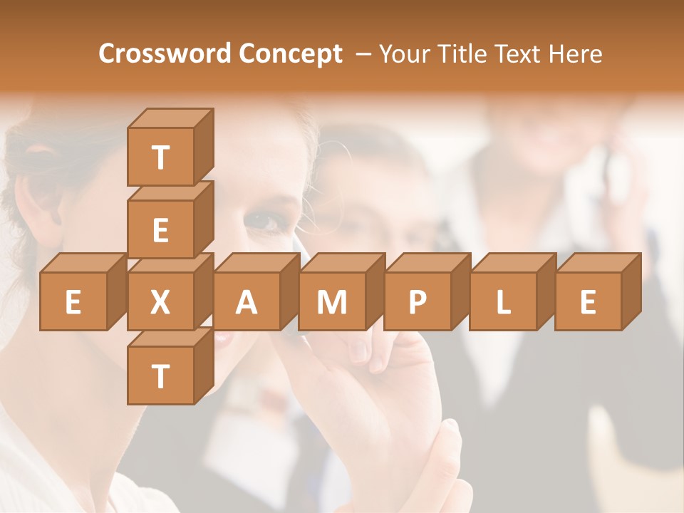 Businesspeople Professional Friend PowerPoint Template