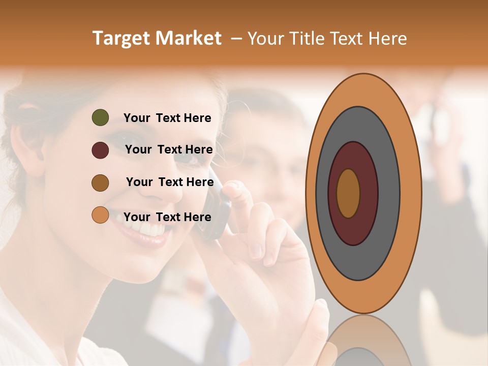 Businesspeople Professional Friend PowerPoint Template