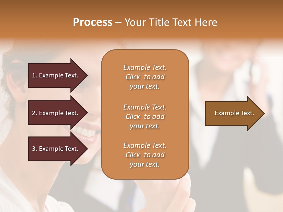 Businesspeople Professional Friend PowerPoint Template