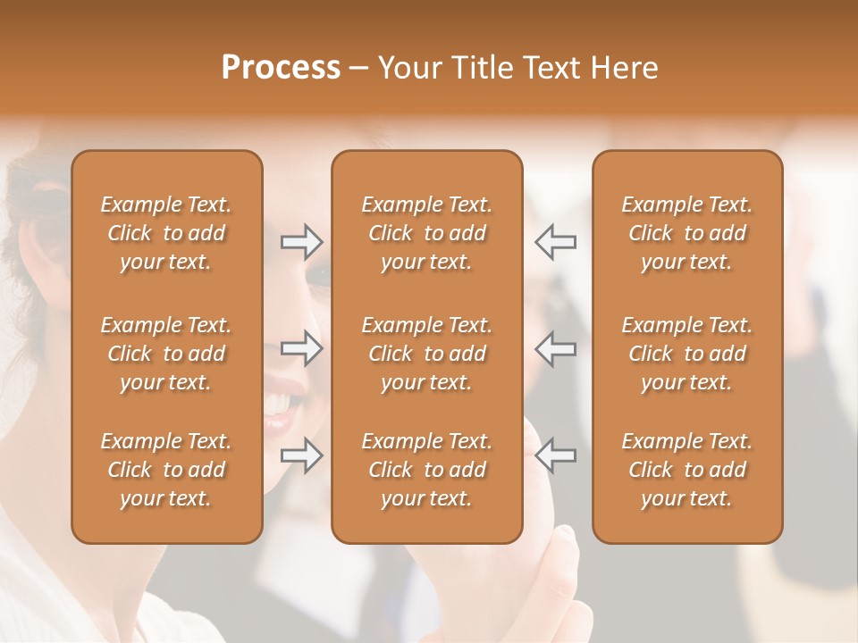 Businesspeople Professional Friend PowerPoint Template