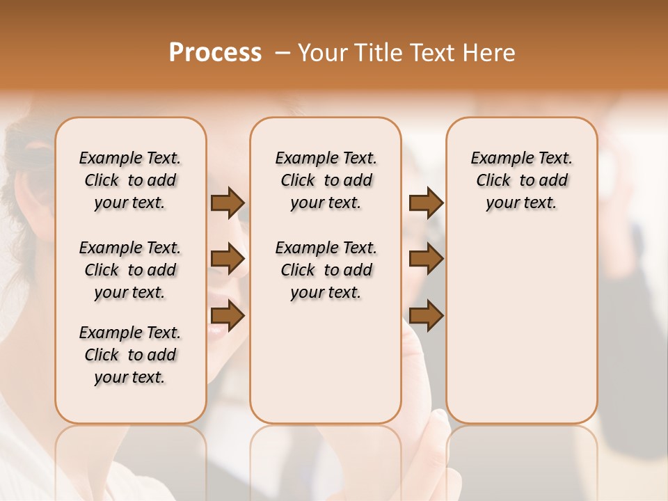 Businesspeople Professional Friend PowerPoint Template