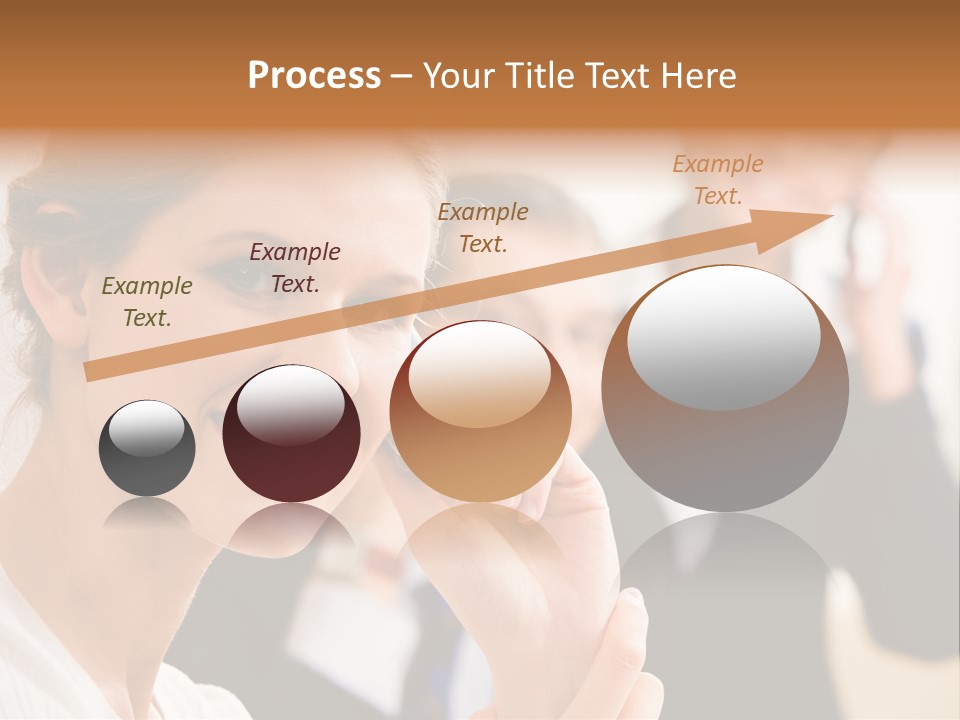 Businesspeople Professional Friend PowerPoint Template