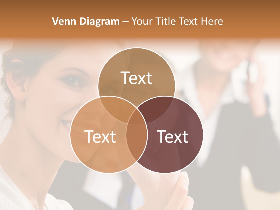 Businesspeople Professional Friend PowerPoint Template