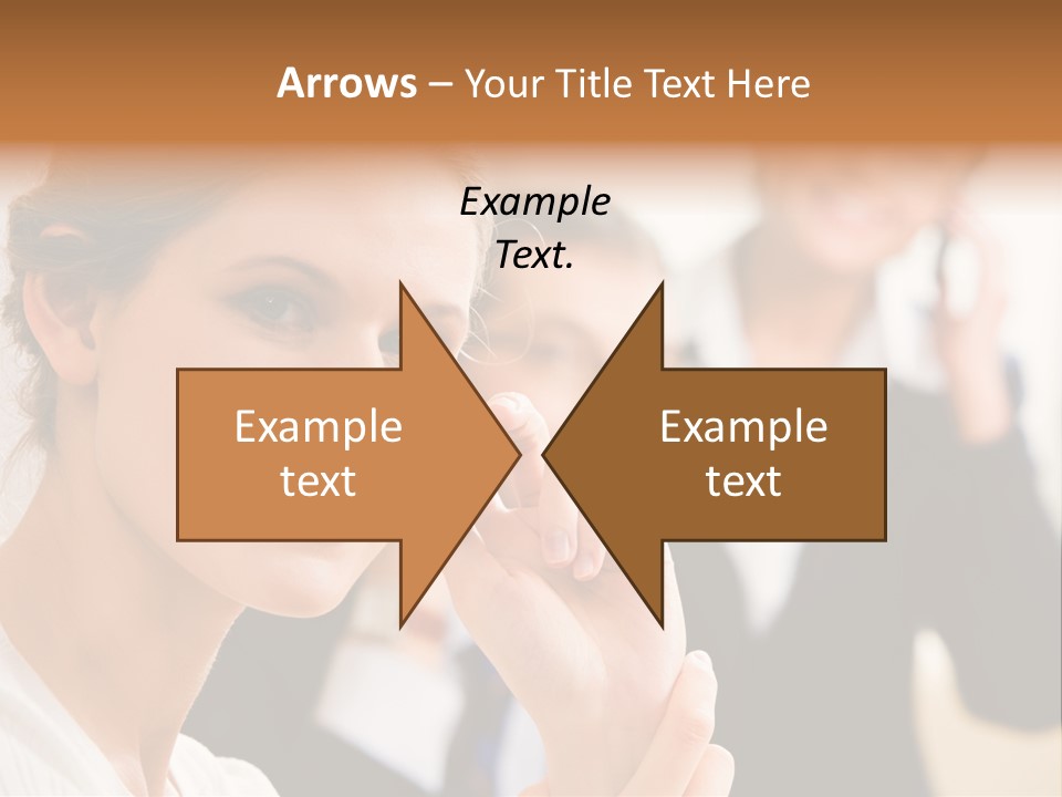 Businesspeople Professional Friend PowerPoint Template