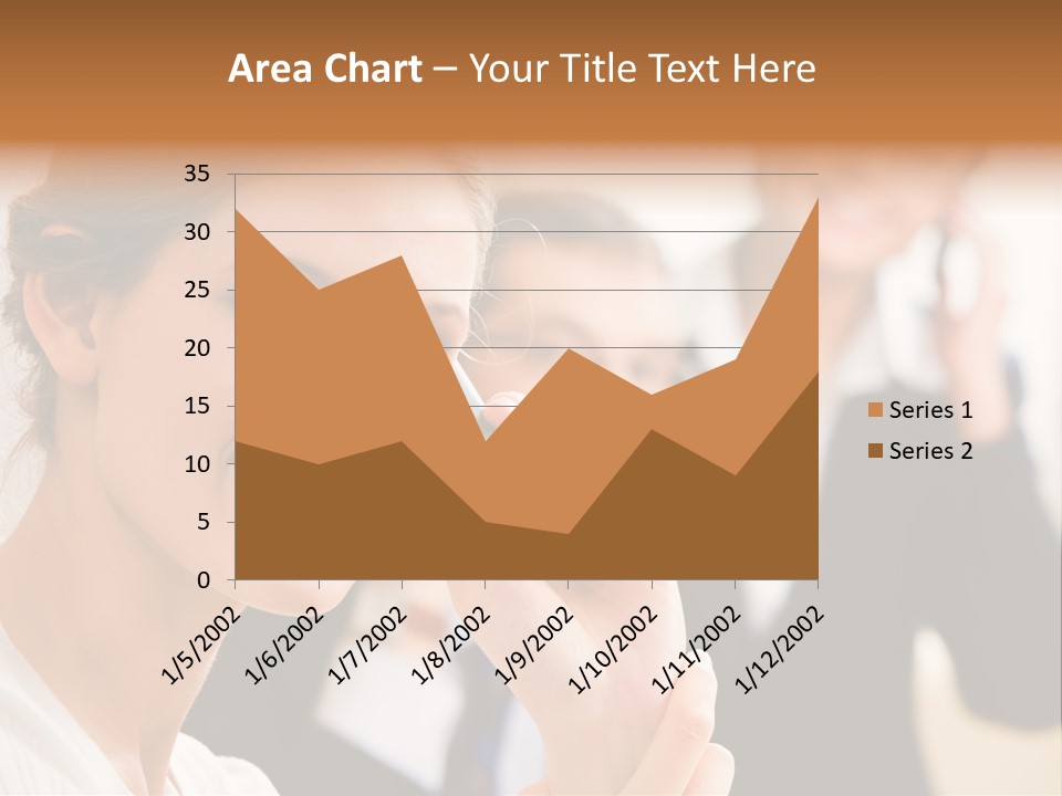 Businesspeople Professional Friend PowerPoint Template
