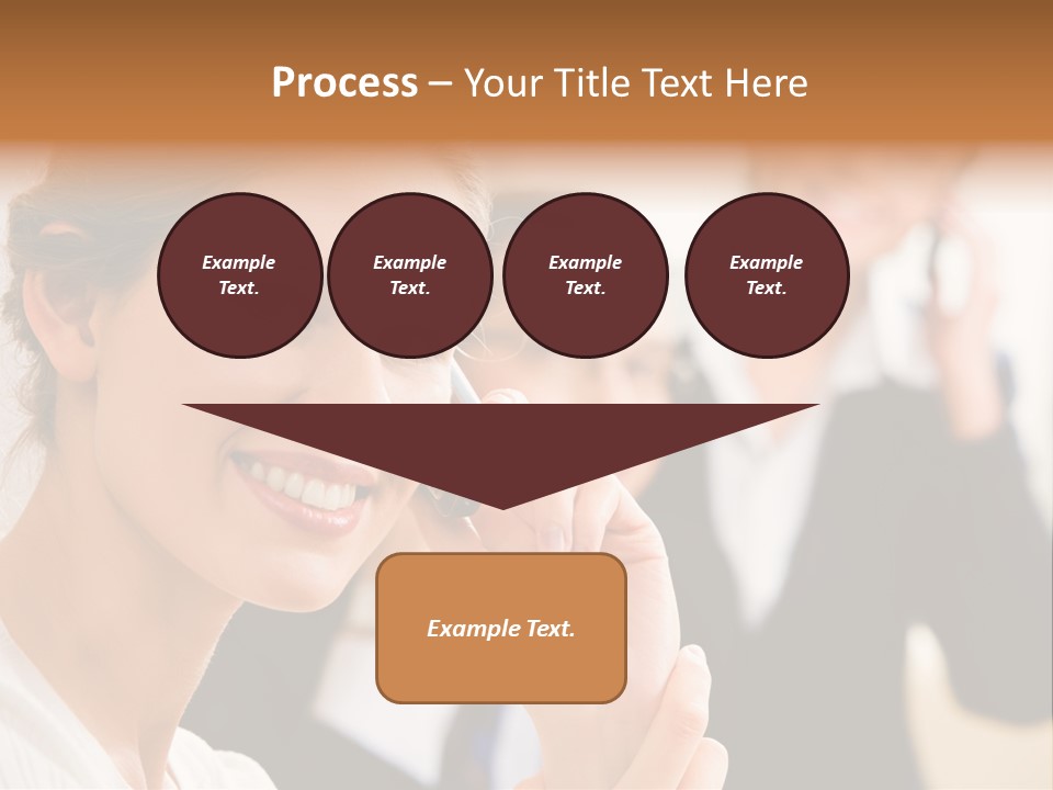 Businesspeople Professional Friend PowerPoint Template