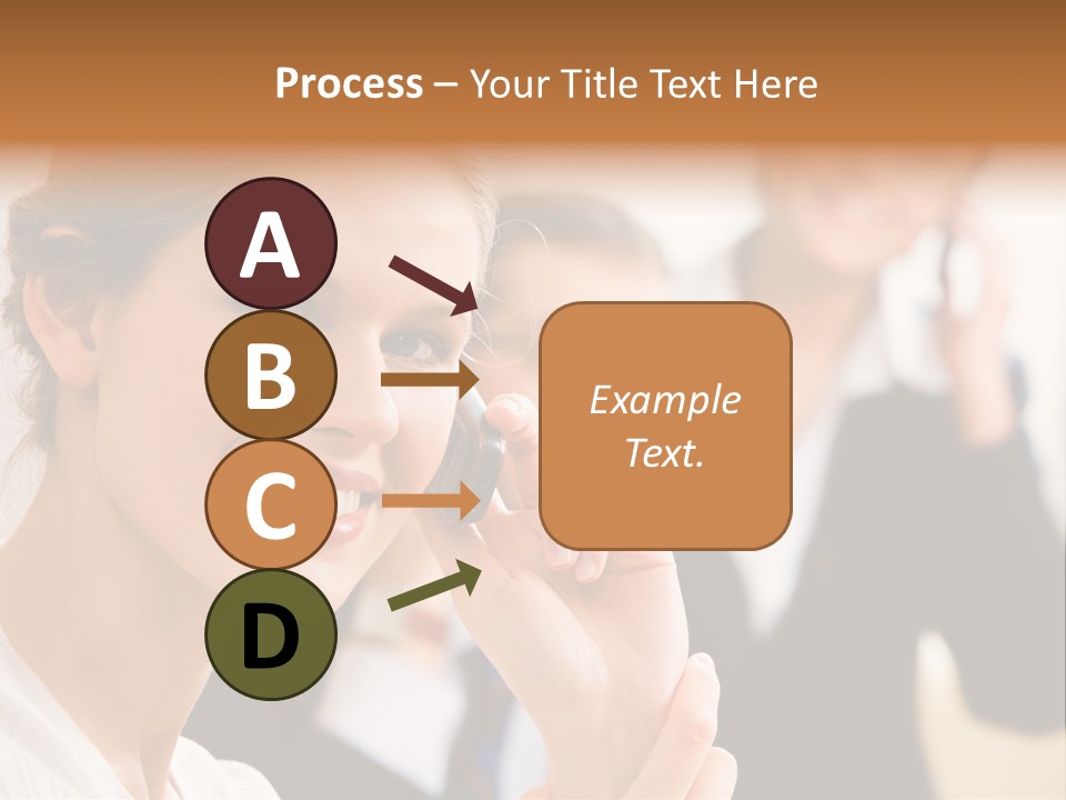 Businesspeople Professional Friend PowerPoint Template