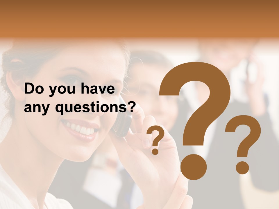 Businesspeople Professional Friend PowerPoint Template