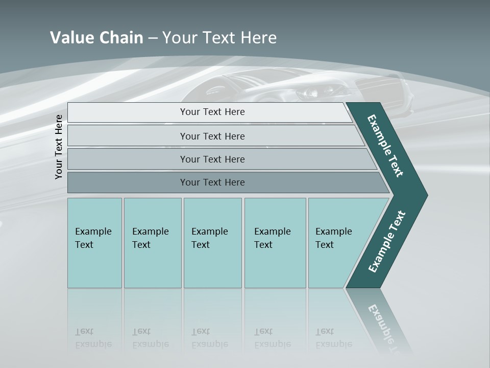 Speed Sportscar Transport PowerPoint Template