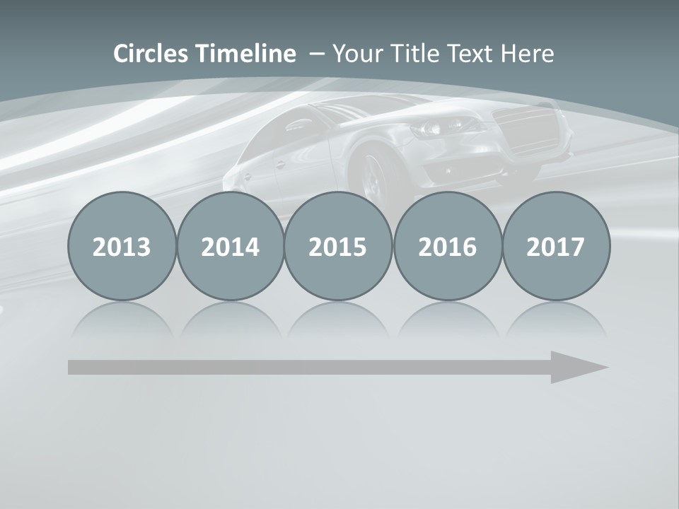 Speed Sportscar Transport PowerPoint Template