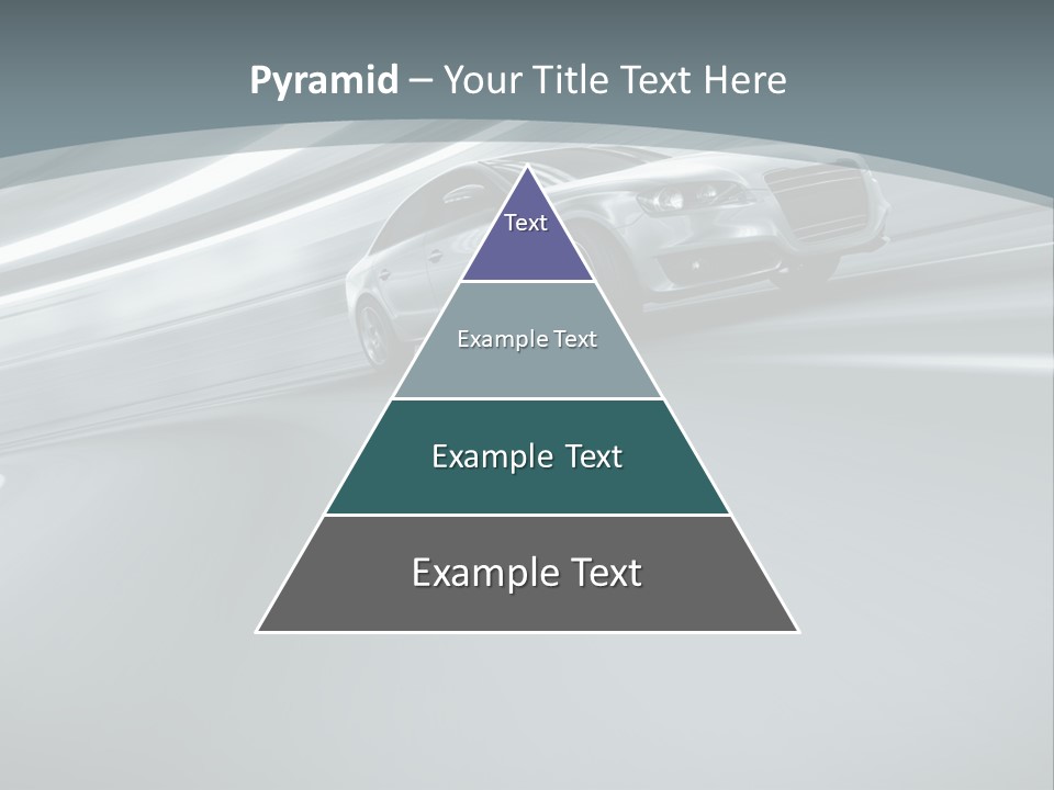 Speed Sportscar Transport PowerPoint Template