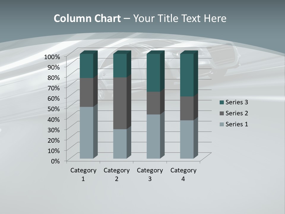 Speed Sportscar Transport PowerPoint Template