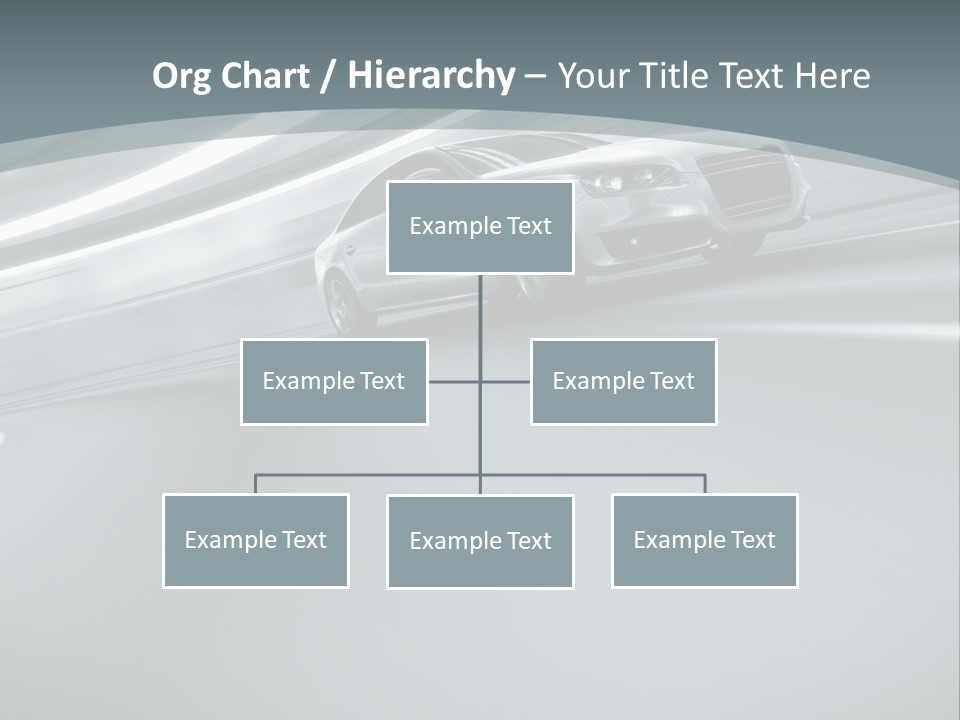 Speed Sportscar Transport PowerPoint Template