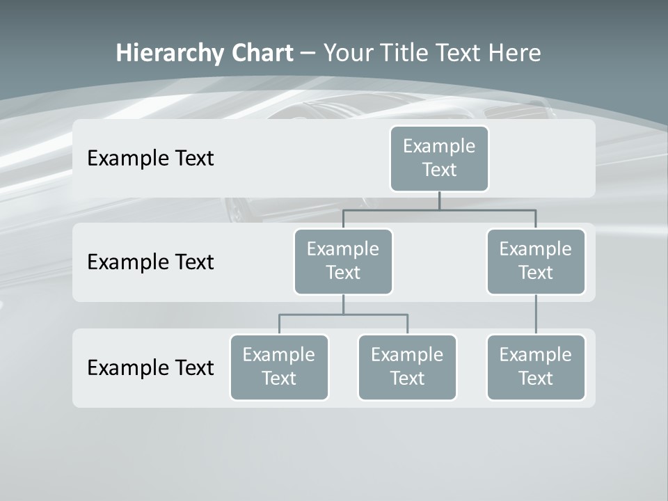 Speed Sportscar Transport PowerPoint Template