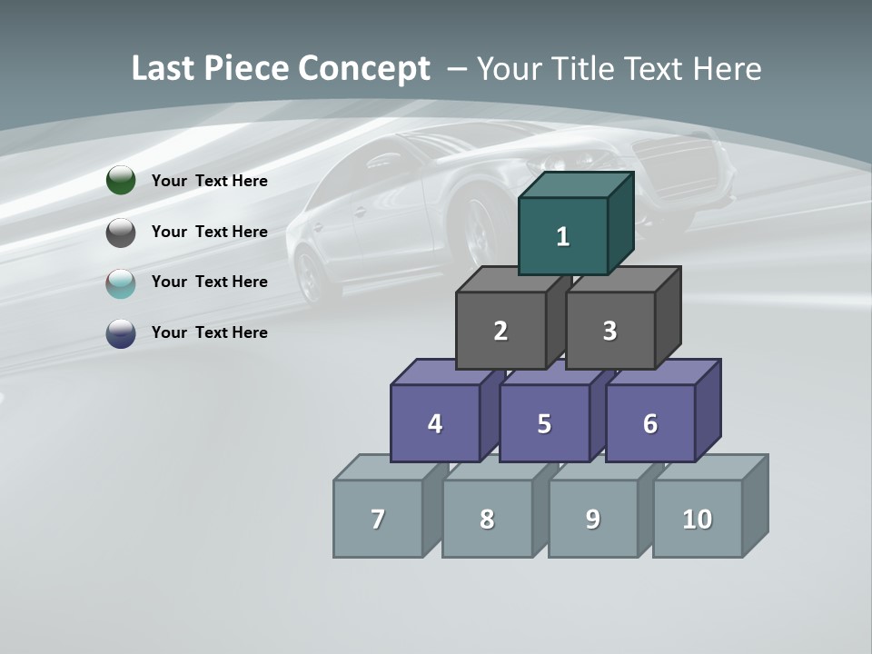 Speed Sportscar Transport PowerPoint Template