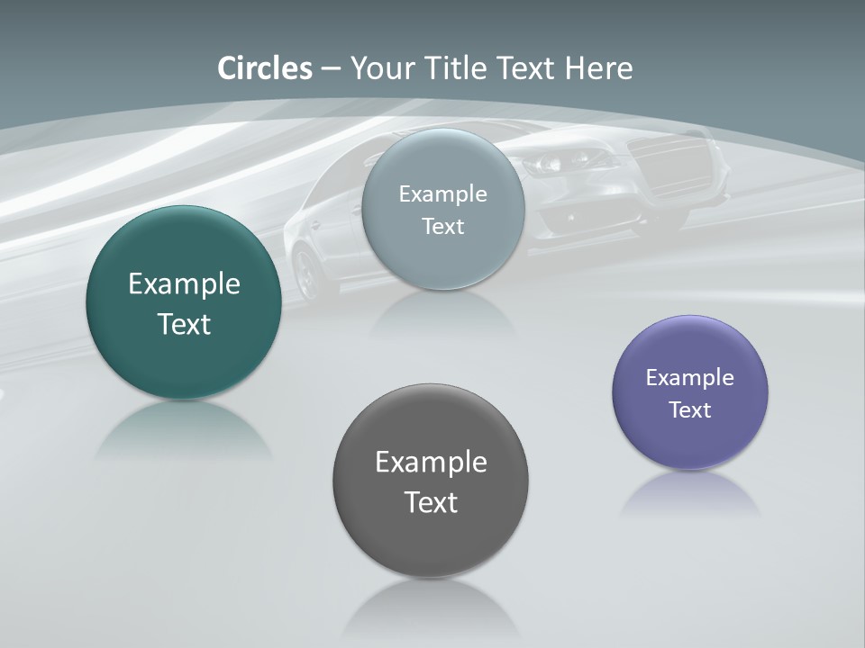 Speed Sportscar Transport PowerPoint Template