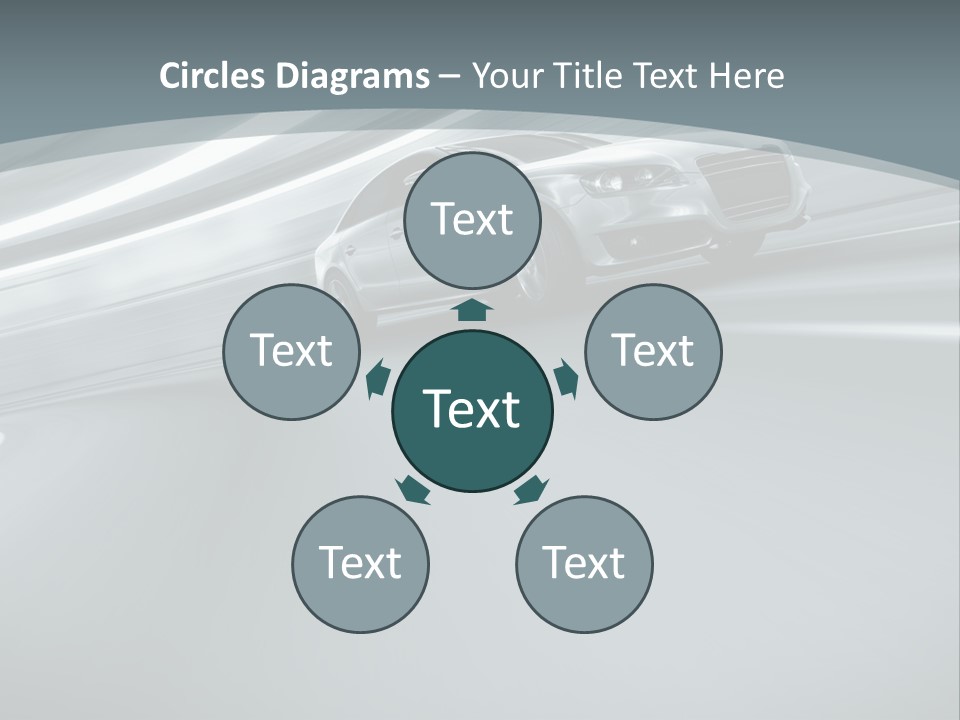 Speed Sportscar Transport PowerPoint Template