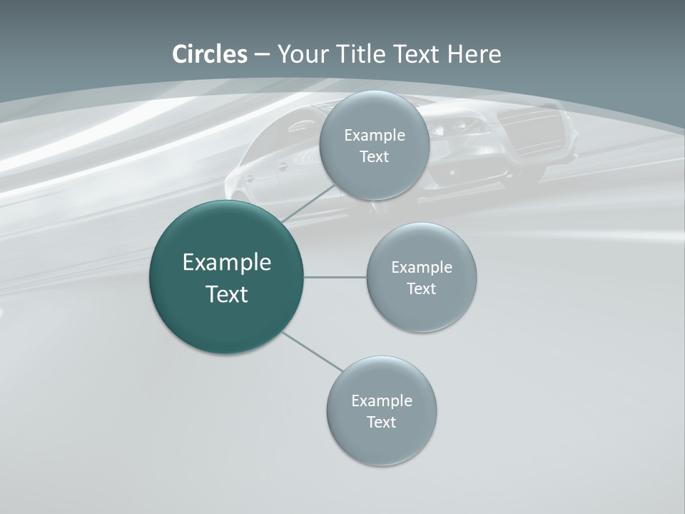 Speed Sportscar Transport PowerPoint Template