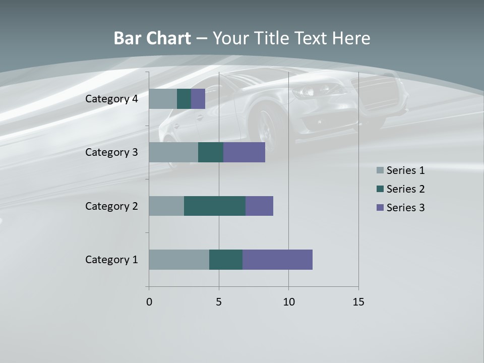 Speed Sportscar Transport PowerPoint Template