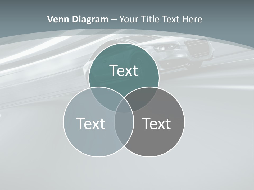 Speed Sportscar Transport PowerPoint Template