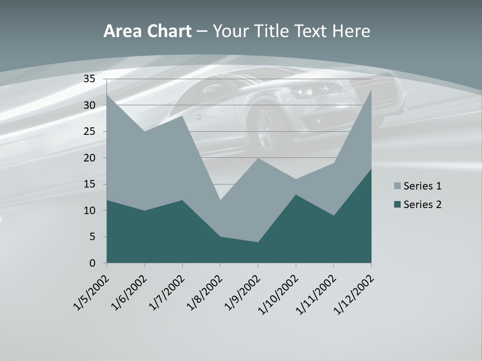 Speed Sportscar Transport PowerPoint Template