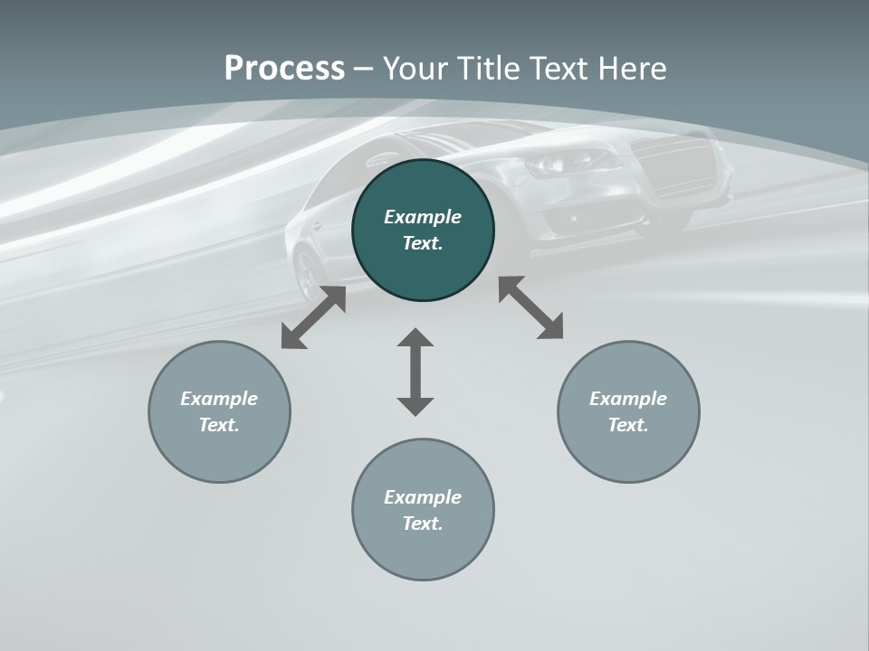 Speed Sportscar Transport PowerPoint Template