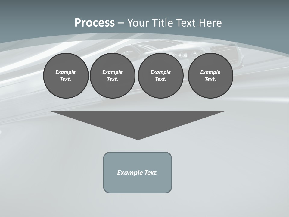 Speed Sportscar Transport PowerPoint Template