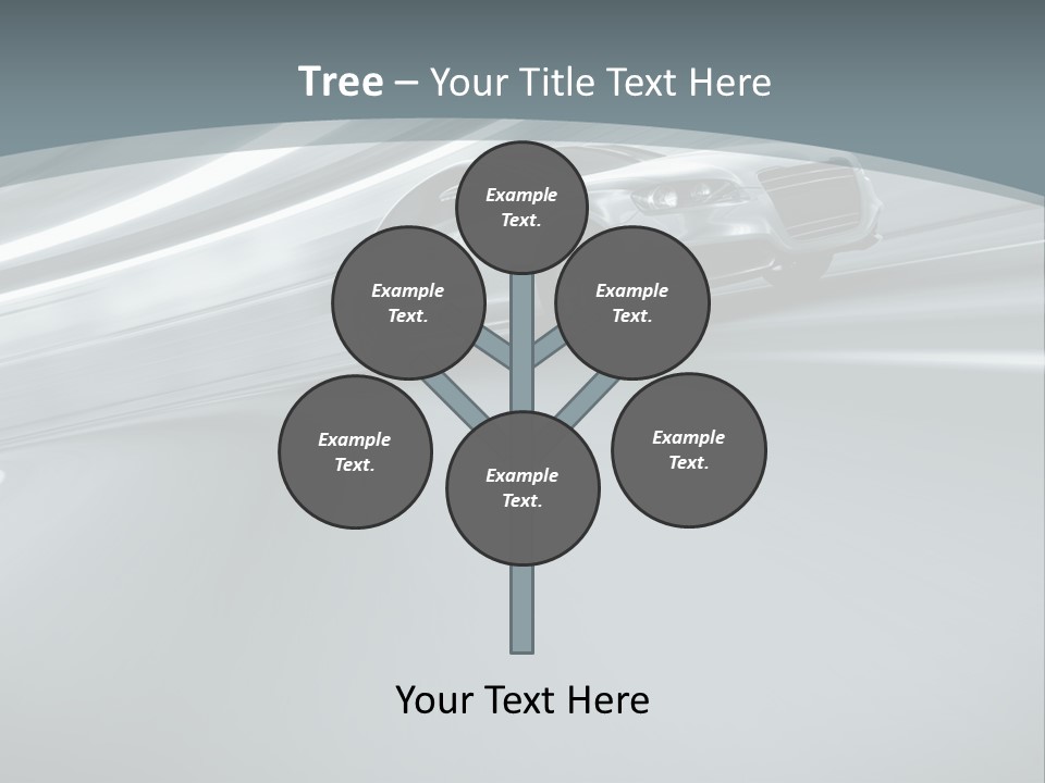 Speed Sportscar Transport PowerPoint Template