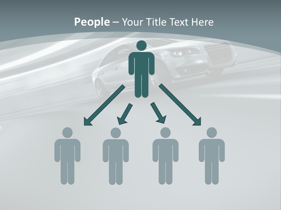 Speed Sportscar Transport PowerPoint Template