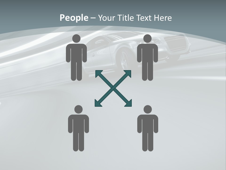 Speed Sportscar Transport PowerPoint Template