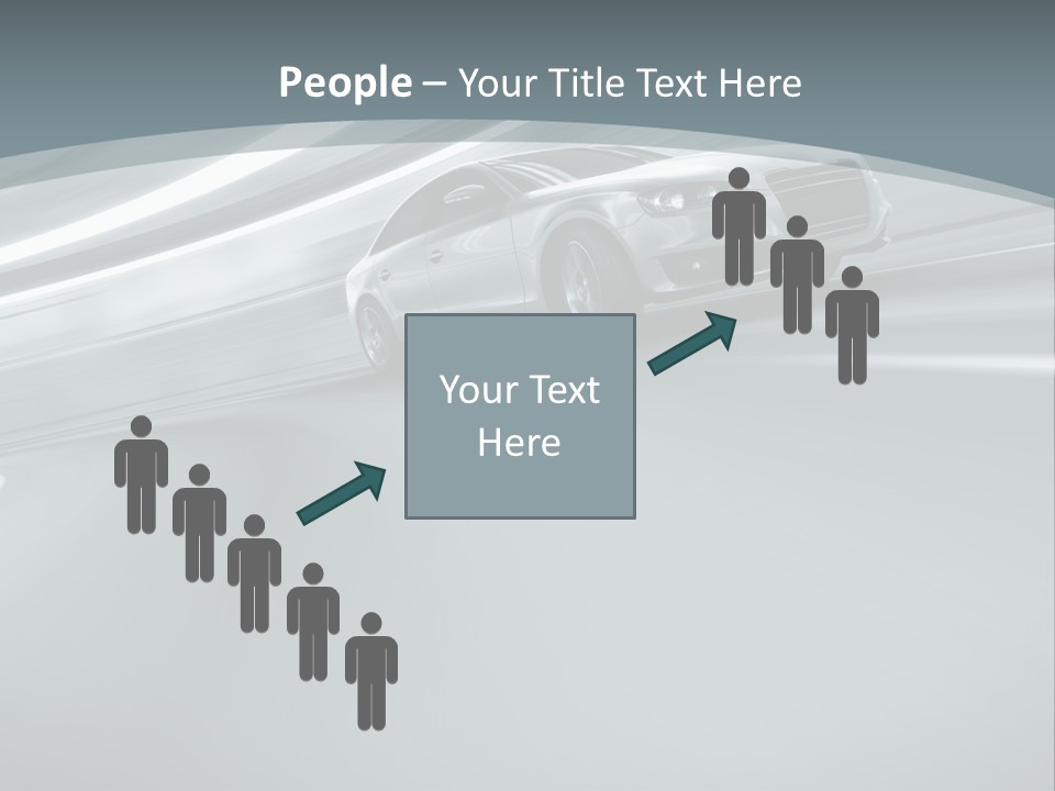 Speed Sportscar Transport PowerPoint Template