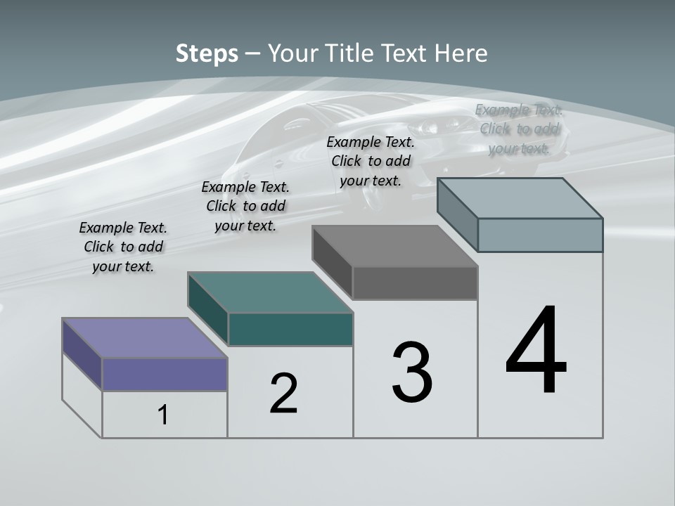 Speed Sportscar Transport PowerPoint Template