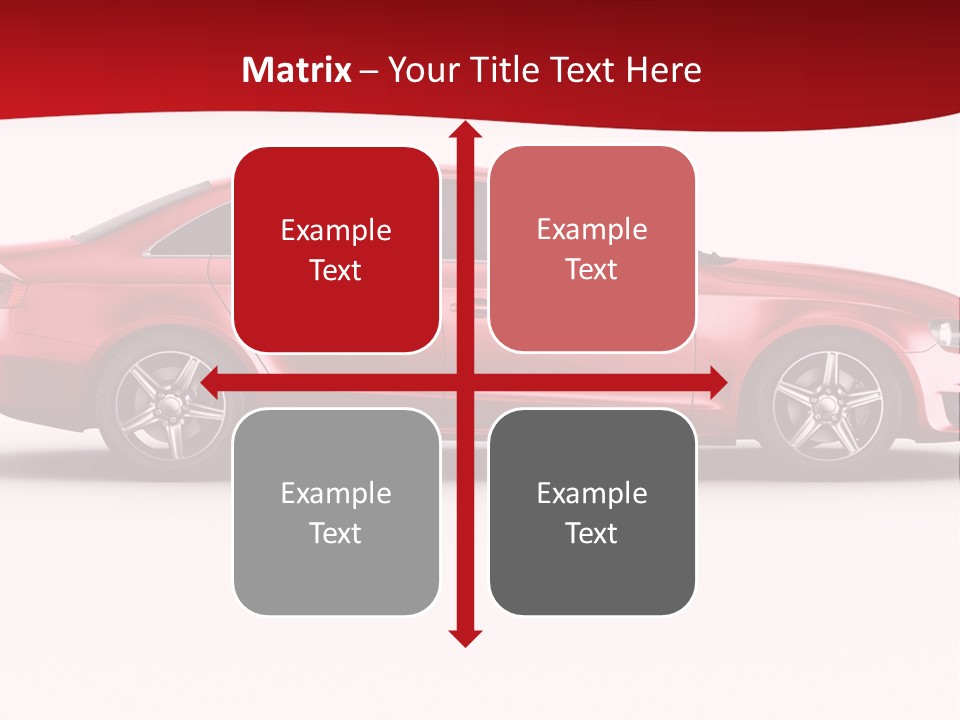 Sedan Sportscar Luxury PowerPoint Template