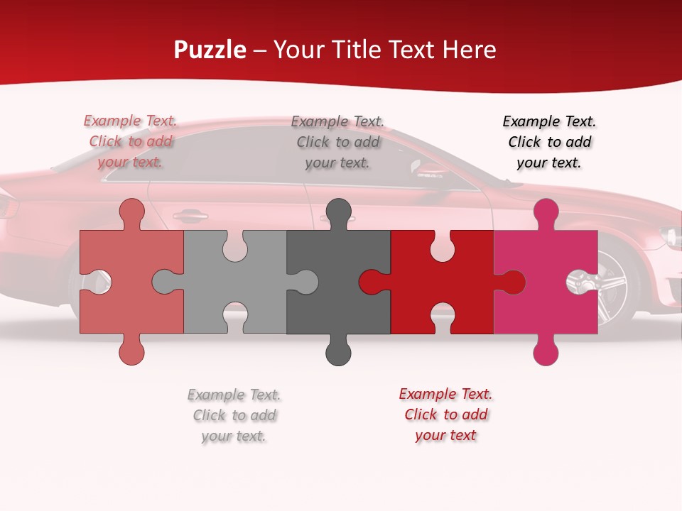 Sedan Sportscar Luxury PowerPoint Template