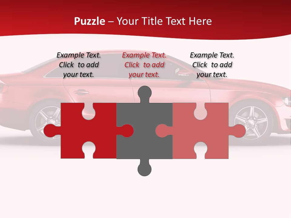 Sedan Sportscar Luxury PowerPoint Template