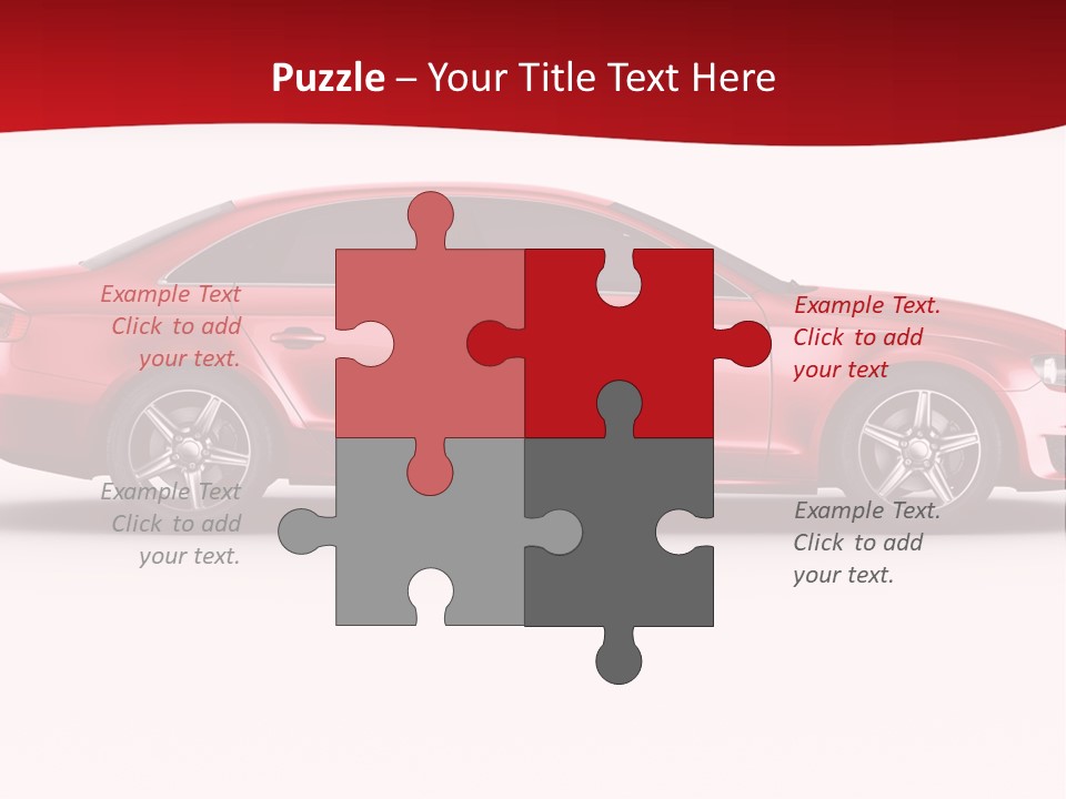 Sedan Sportscar Luxury PowerPoint Template