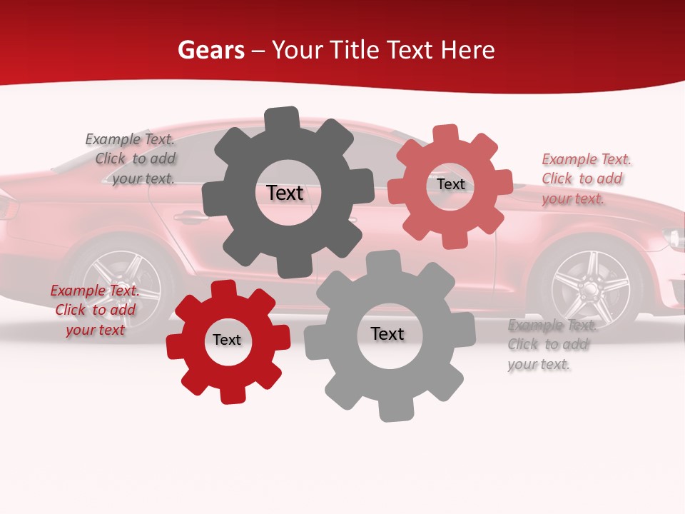 Sedan Sportscar Luxury PowerPoint Template