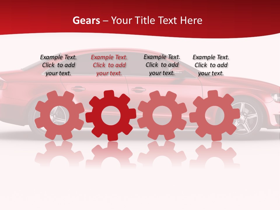 Sedan Sportscar Luxury PowerPoint Template