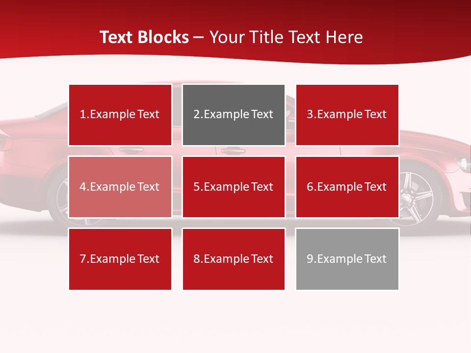 Sedan Sportscar Luxury PowerPoint Template
