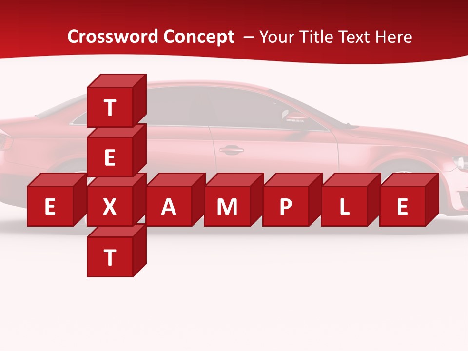 Sedan Sportscar Luxury PowerPoint Template