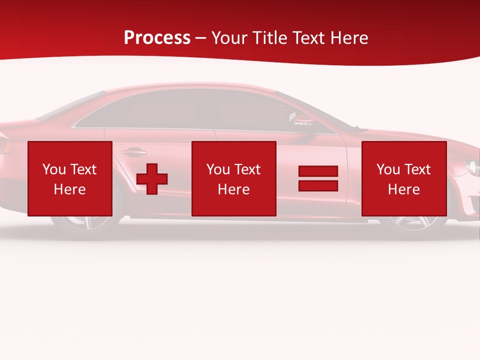 Sedan Sportscar Luxury PowerPoint Template