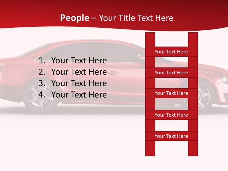 Sedan Sportscar Luxury PowerPoint Template