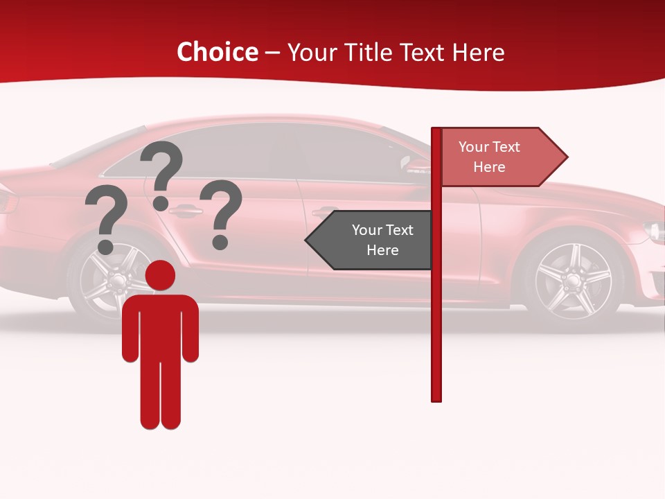 Sedan Sportscar Luxury PowerPoint Template