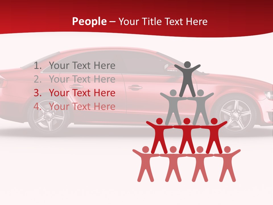 Sedan Sportscar Luxury PowerPoint Template