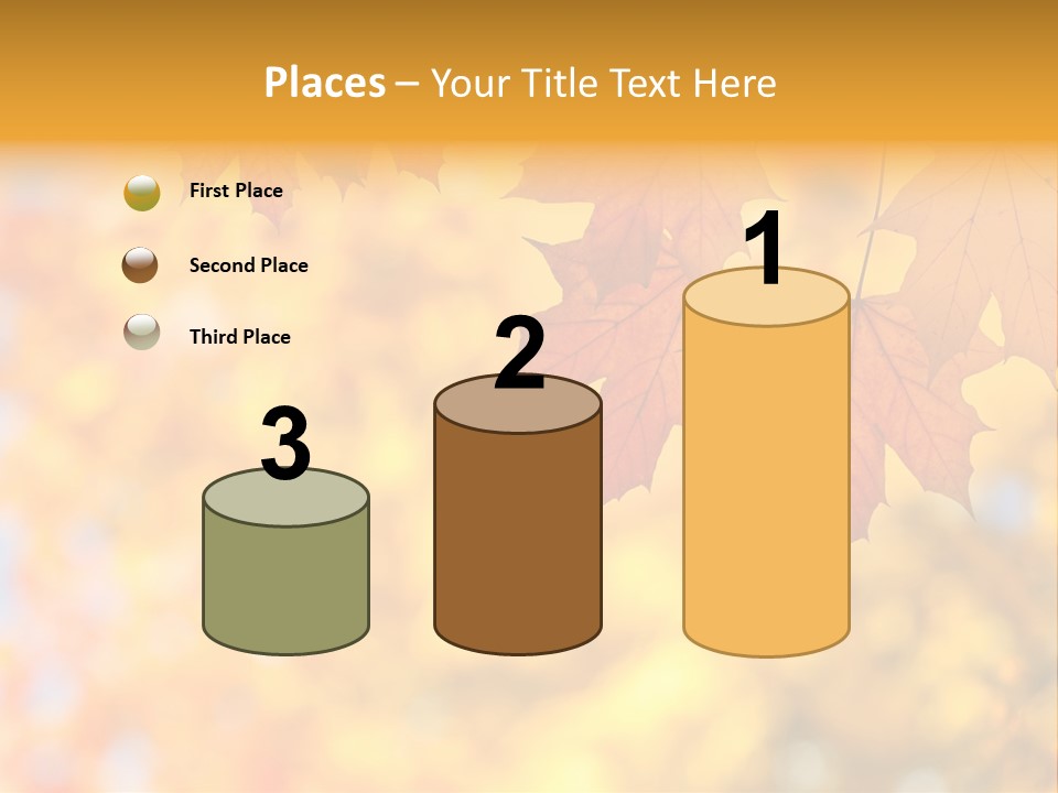 Beauty Autumnal Fall PowerPoint Template