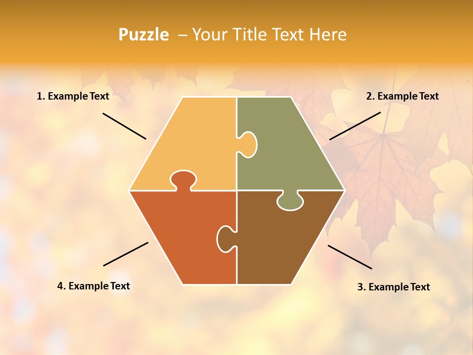 Beauty Autumnal Fall PowerPoint Template