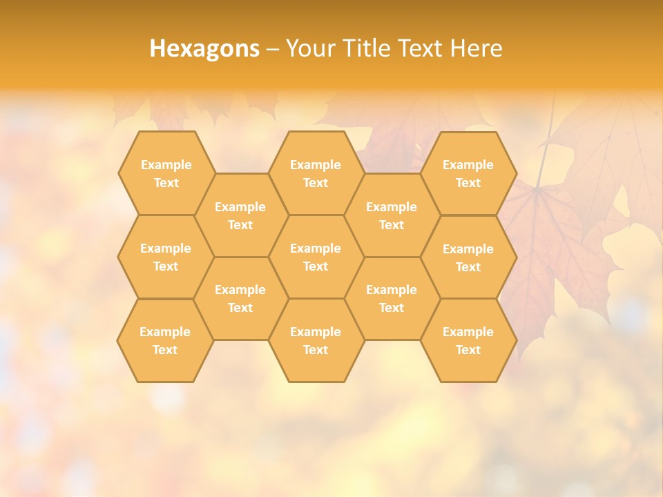 Beauty Autumnal Fall PowerPoint Template