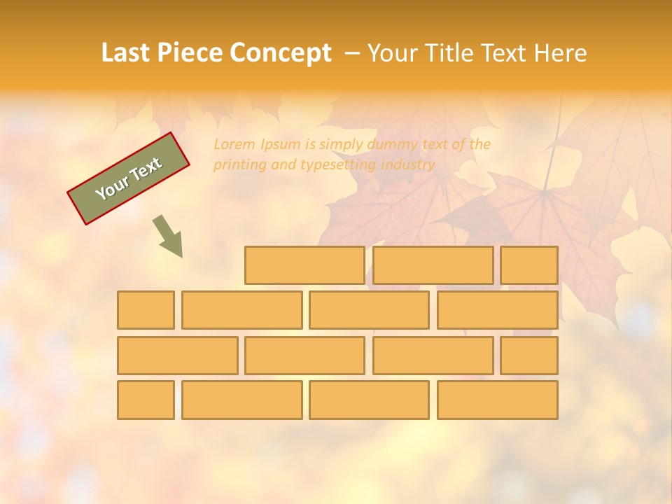 Beauty Autumnal Fall PowerPoint Template